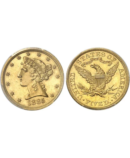 USA 5-Dollar-Goldmünze – Auf Lager bei VIRTU LUXURY.