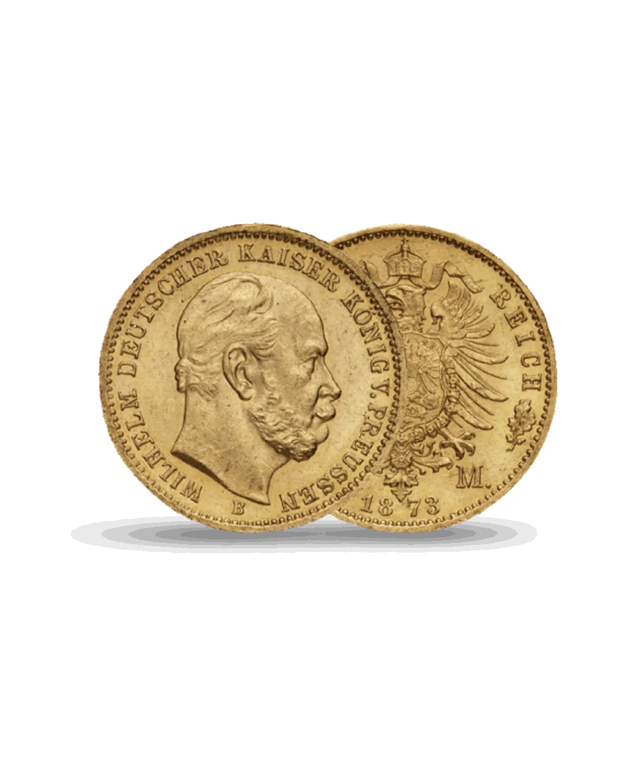 20 Reichsmark Goldmünze verfügbar bei VIRTU LUXURY