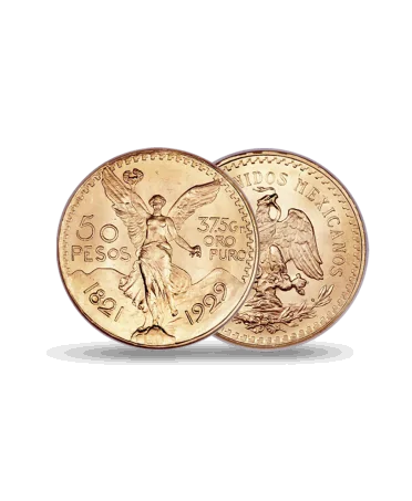 Mexikanische 50 Pesos CENTENARIO Goldmünze erhältlich bei VIRTU LUXURY
