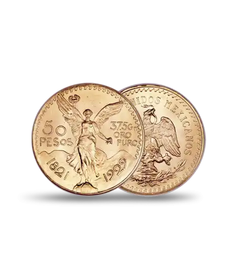 Mexikanische 50 Pesos CENTENARIO Goldmünze erhältlich bei VIRTU LUXURY