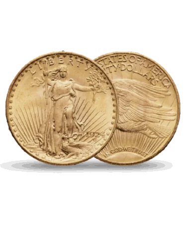 Amerikanische 20-Dollar-Goldmünze Double Eagle erhältlich bei VIRTU LUXURY