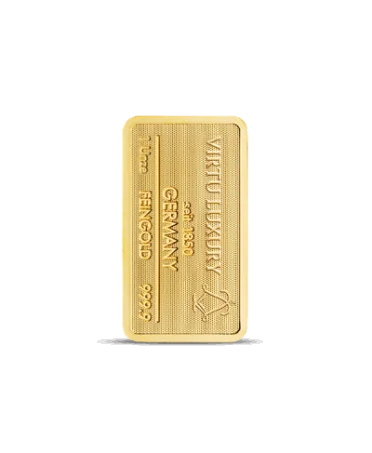 1 Unze (31,10 Gramm) Barren aus 24K Feingold, zum Verkauf verfügbar bei VIRTU LUXURY