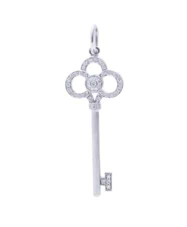 Schlüssel-Anhänger Krone GM der renommierten Marke TIFFANY & CO. Erhältlich bei VIRTU LUXURY.