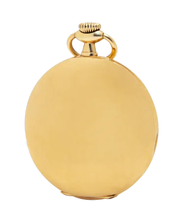 Taschenuhr aus 18 Karat Gelbgold des Uhrenhauses Longines. VIRTU LUXURY.