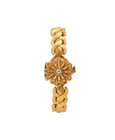 Juwelen-Armbanduhr des Uhrenhauses Verbel. Erhältlich bei VIRTU LUXURY.