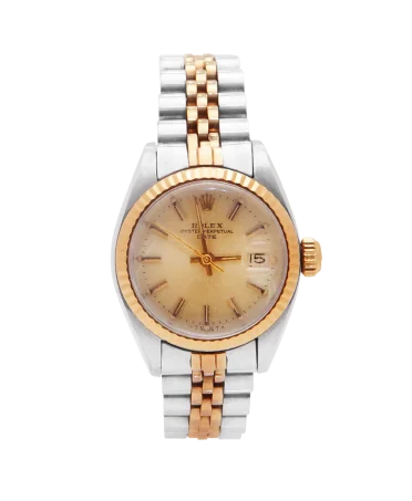 Uhr OYSTER PERPETUAL DATE 26 MM des Uhrenhauses ROLEX. Erhältlich bei VIRTU LUXURY.