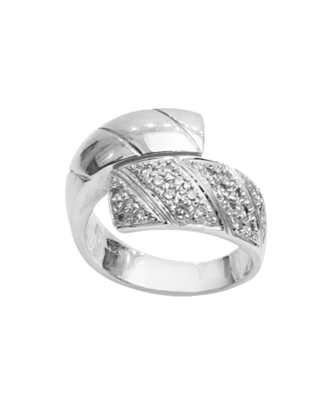 WHITE GOLD DIAMOND Ring, ein charismatischer und bezaubernder Ring mit Diamanten.