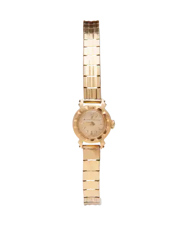 Uhr Sixties Gold Watch des Uhrenherstellers BREITLING. Erhältlich bei VIRTU LUXURY.