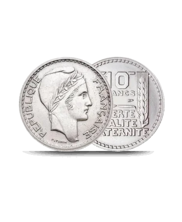 Rückkauf Kauf Verkauf 10-Franc-Münze TURIN SILBER, erhältlich bei VIRTU LUXURY