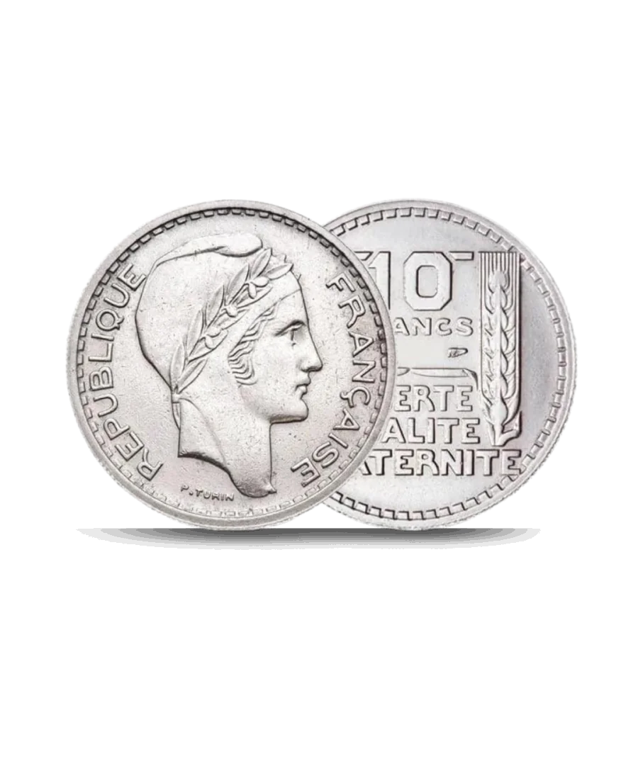 Rückkauf Kauf Verkauf 10-Franc-Münze TURIN SILBER, erhältlich bei VIRTU LUXURY