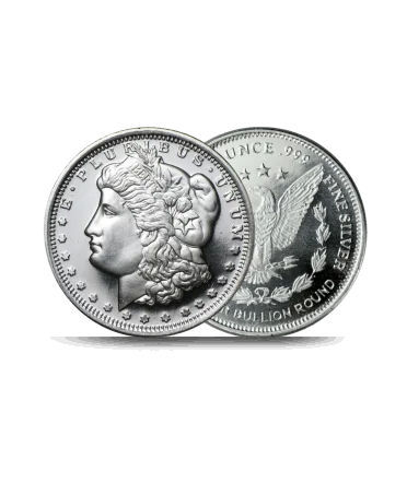 AVERS et revers Pièce Argent MORGAN DOLLAR 1 OZ ONCE disponible chez VIRTU LUXURY